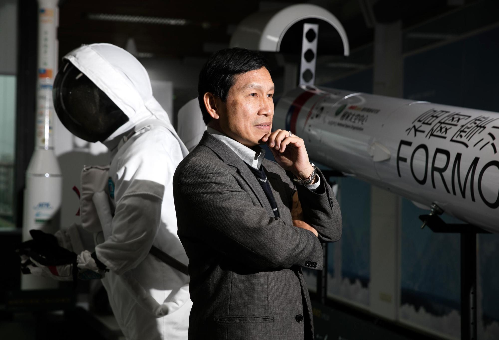 曾在美國國家太空總署(NASA)工作的陳彥升,回台參與火箭升空、衛星入軌的計劃。(攝影╱吳逸驊)