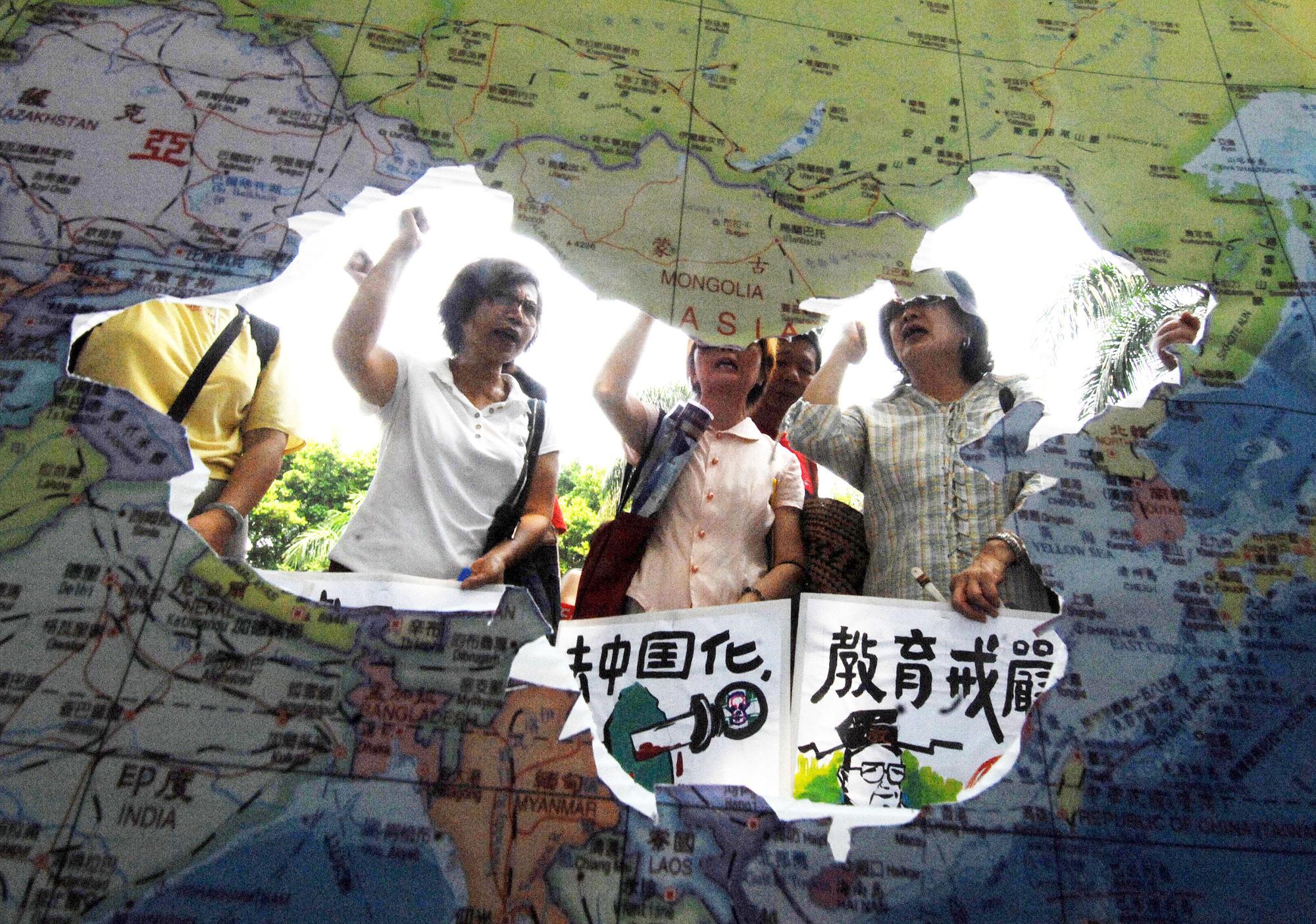 台灣,承載不同的文化與認同。(AFP Photo/SAM YEH )