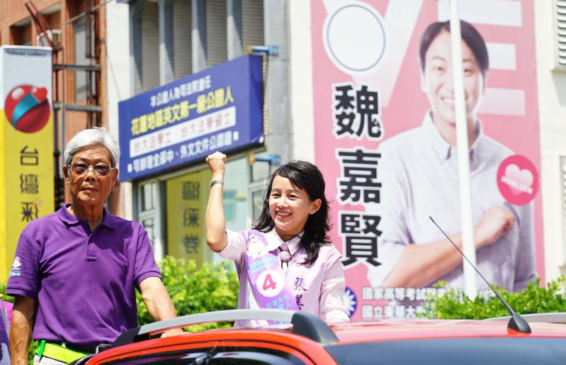 張美慧,抽籤,花蓮市公所,花蓮市長,花蓮市長補選,號次,補選,（攝影／楊仁甫）