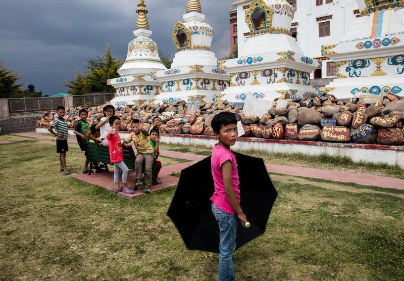 西藏，印度定居點