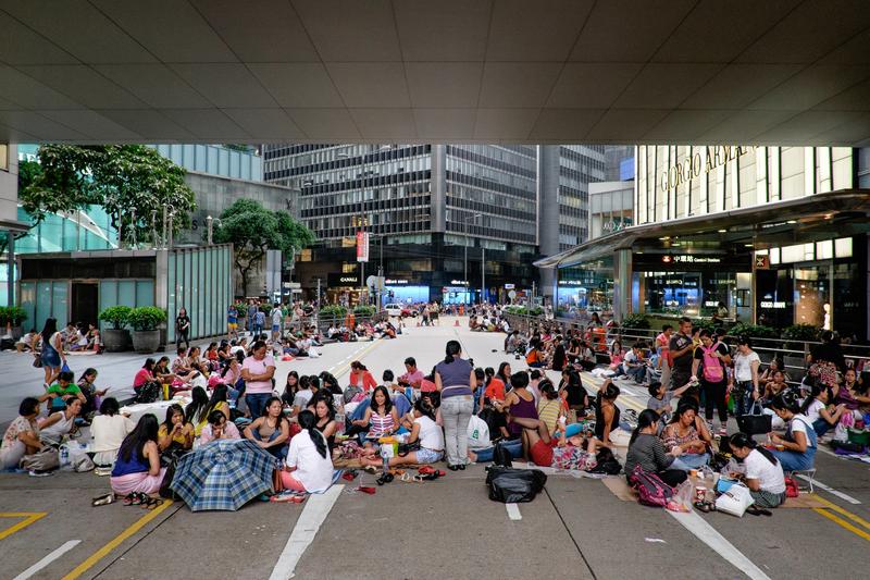 香港民間團體仍不斷針對移工婦女和兒童權益提出倡議。（攝影／Rob Godde）