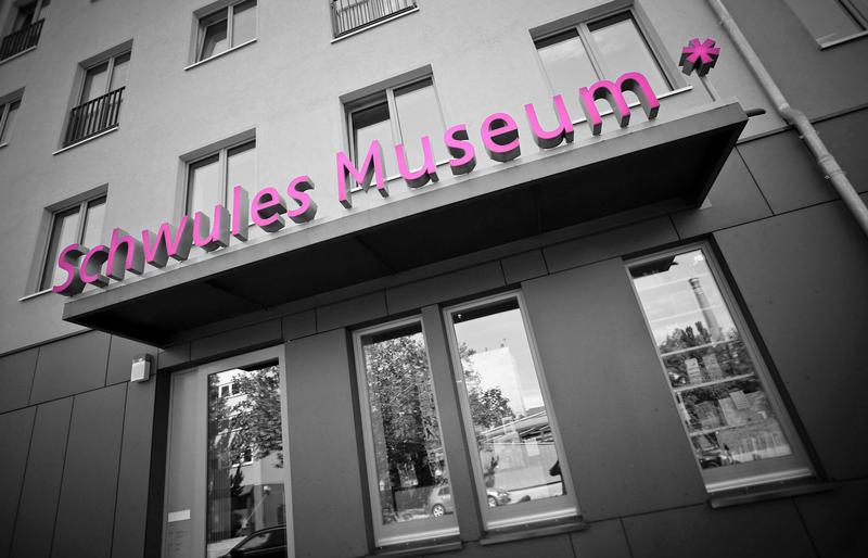 專訪德國同志博物館 。（攝影／劉致昕）