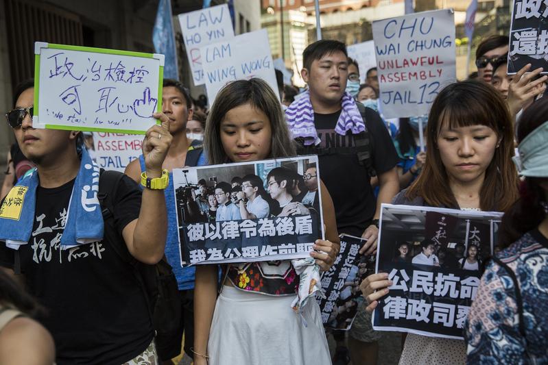 【投書】香港在人權捍衛者被判刑的這一天爆炸
