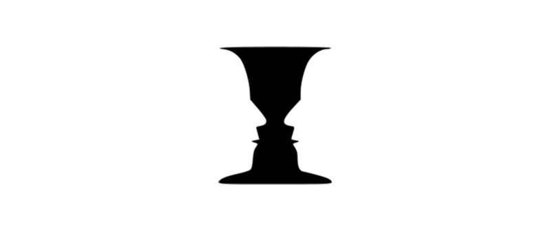 花瓶幻覺（圖：取自維基百科）