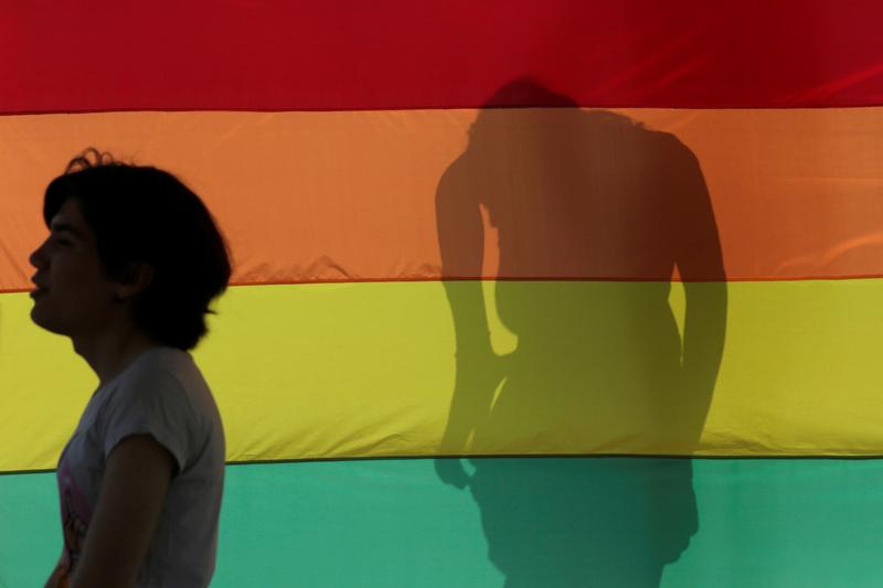 他／她們的彩虹鞋帶—同志與跨性運動員的性平運動_(攝影/REUTERS/Daniel Becerril/達志影像)