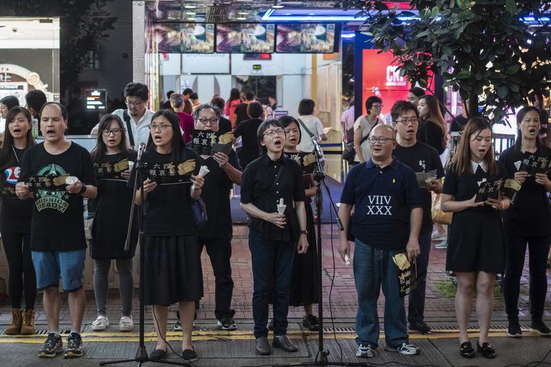 陳朗熹、香港、六四