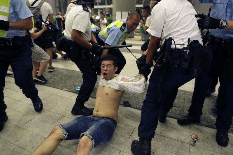 香港、少年、少女、AP Photo、達志影像