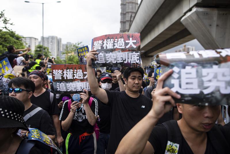 陳朗熹、反送中、香港、沙田