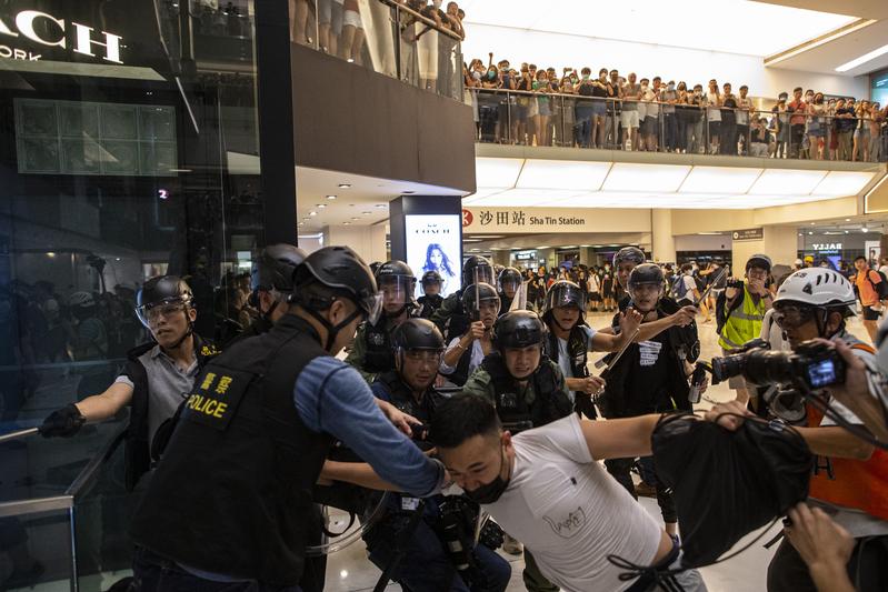 陳朗熹、反送中、香港、沙田