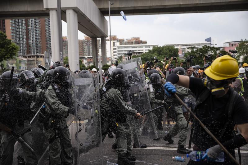 728、香港、毋忘上環、港警開槍、反送中