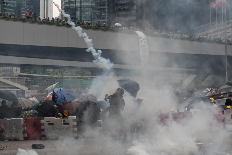 反送中、香港、屍殺列車、港警、太子站