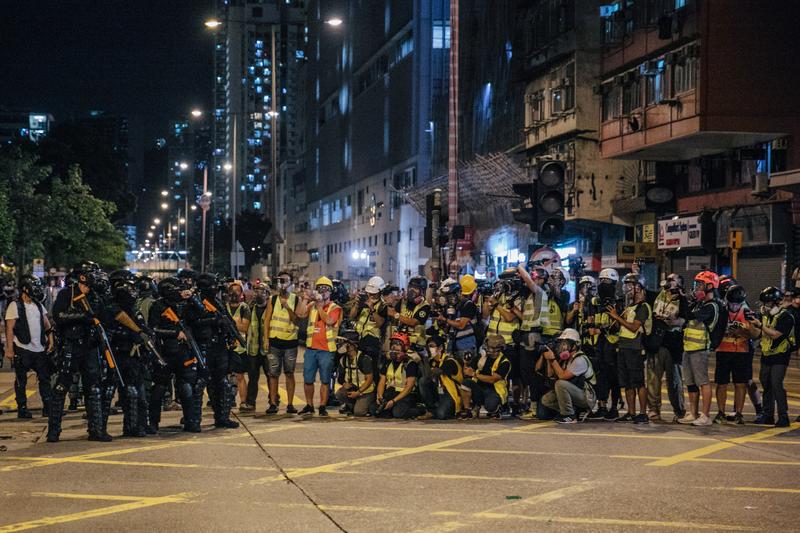 香港、反送中、前線記者、譚蕙芸