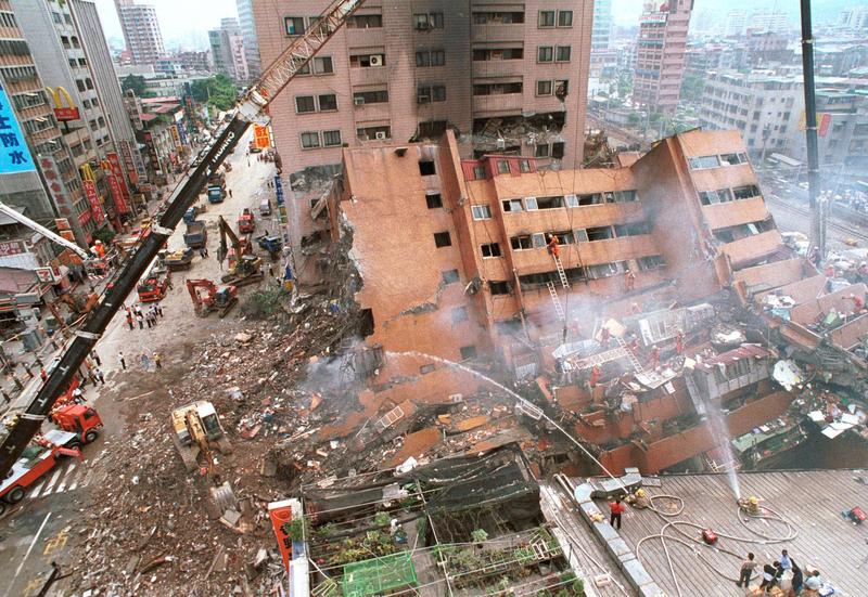 921地震、重建、東星大樓、AP Photo、達志影像