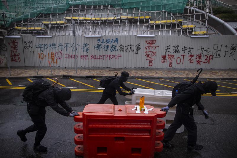 香港、禁蒙面法、反送中