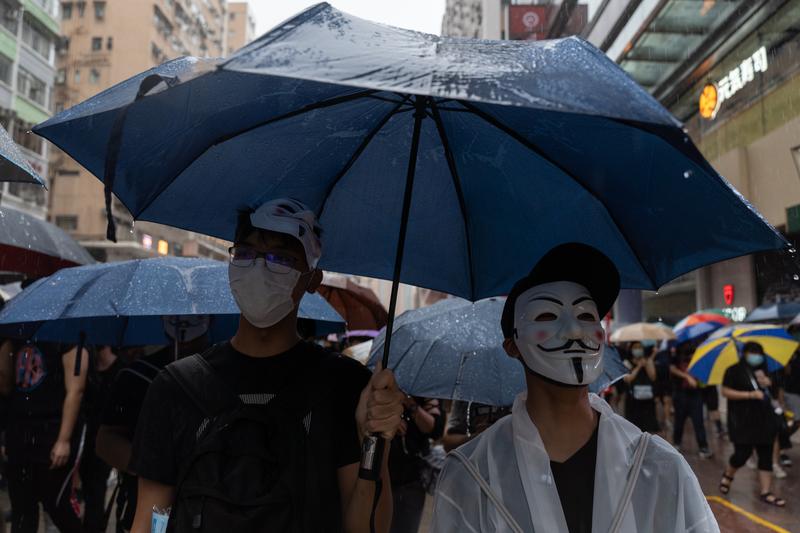 香港、禁蒙面法、反送中