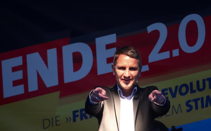 民主、AFD、仇恨話術、納粹、德國、REUTERS、達志影像、比約恩．霍克、Björn Höcke