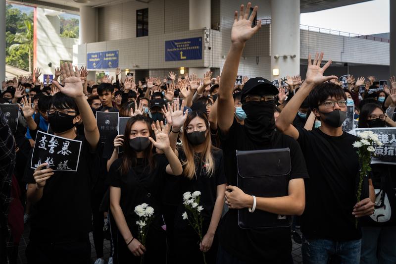 周梓樂、三罷、香港、反送中