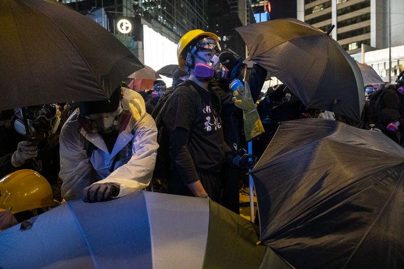 國際人權日、香港、反送中、銅鑼灣