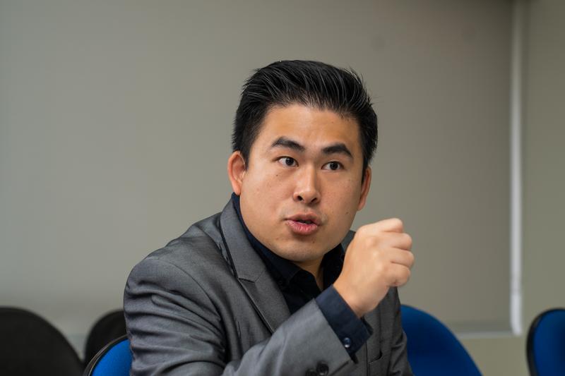 密訊、內容農場、假新聞、新黨、王炳忠。(攝影/蘇威銘)