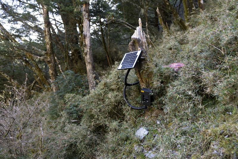 登山客、廚餘、山林、台灣黑熊、山屋、酒紅朱雀、膽固醇、嘉明湖、預警系統