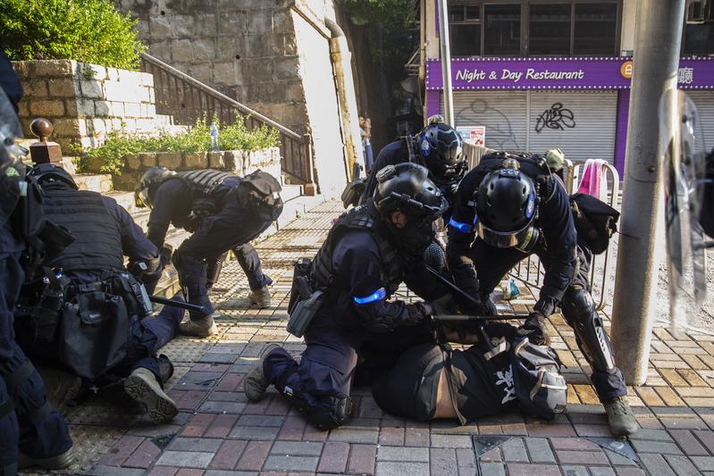 香港、反送中。（攝影/陳朗熹）