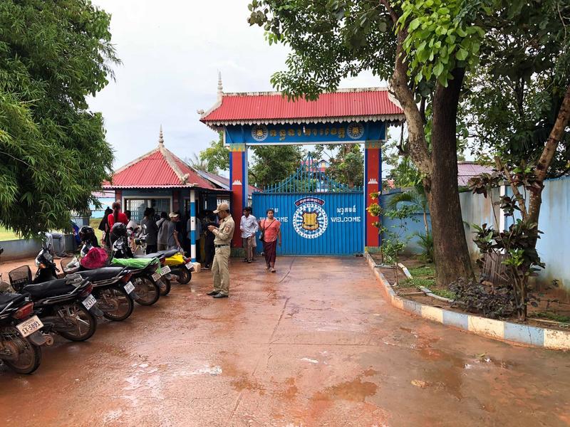 The prison in Siem Reap where Lin Li-Chen is held.  Photo Lin Yu-en (林佑恩) 