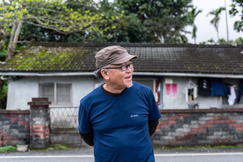 Tsai Ming-te returned to Hualien after retirement. (Photo: Chen Hsiao-wei)