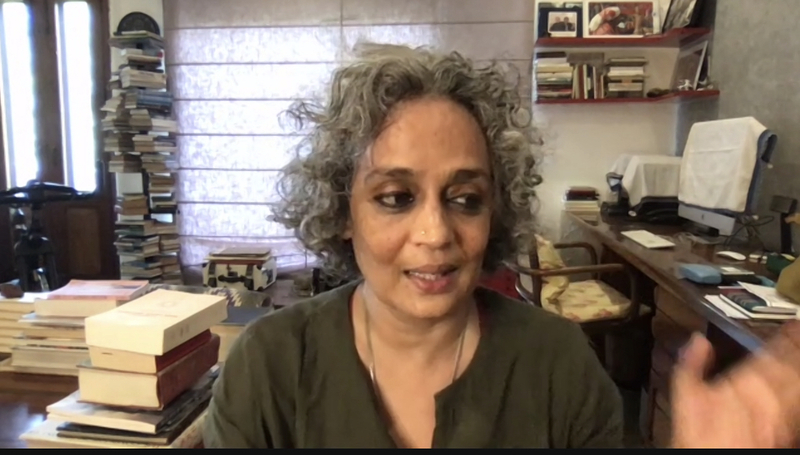 阿蘭達蒂．洛伊（Arundhati Roy）。（攝影／張子午）