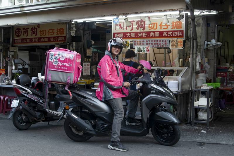 林裕錡、圖文故事、外送員