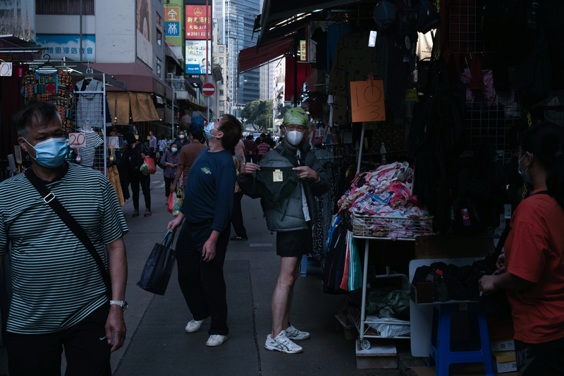 高仲明、香港、躺平族、維園、犀利哥、無家者