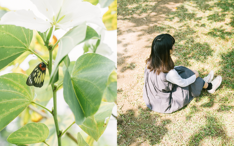 Mia（化名）曾在2019年被捕，一年半後被正式落案起訴，希望成為護士的她一度對未來充滿憂慮。（攝影／陳朗熹）