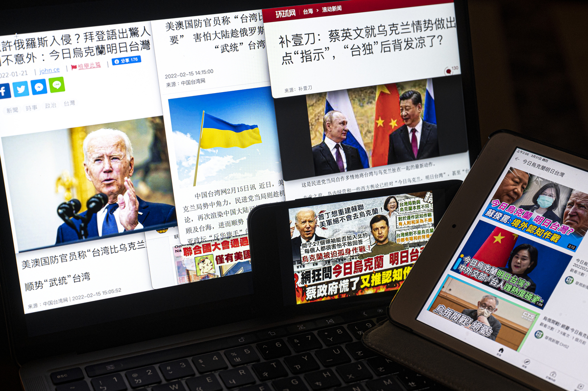 新納粹、美國棄子、兩岸一家親：拆解台灣被灌入的俄烏戰事風向操弄- 報導者The Reporter