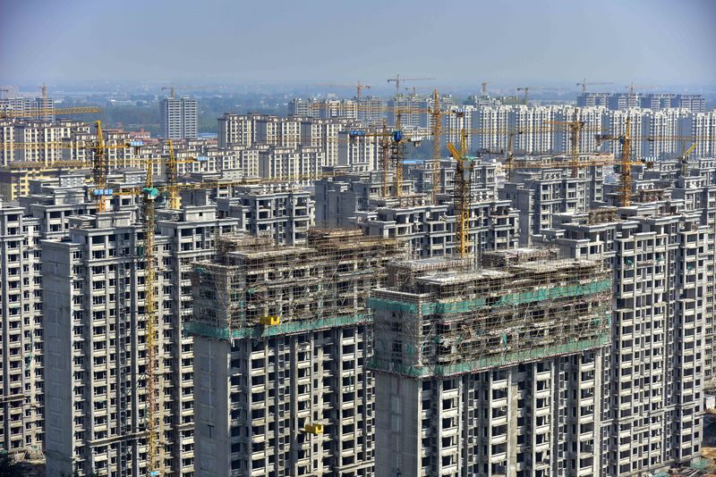 2021年位於山東省青州市的一處大型地產開發基地。(攝影/Future Publishing via Getty Images/Wang Jilin)