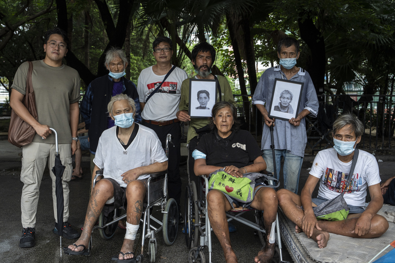 香港無家者告政府：有命就有錢，但我們要的是公道