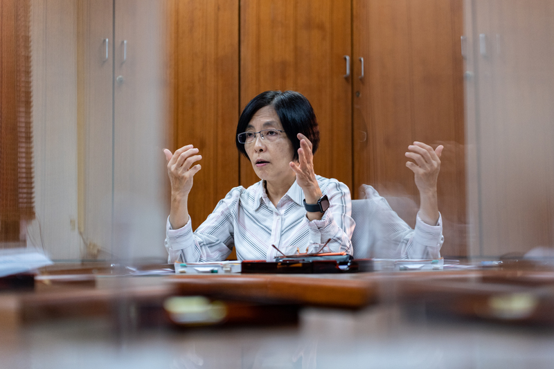 監察院財申處處長陳美延認為，透過前後年度異常財產增加比對與篩選後，再進行財產查核是更有效率的查核做法。（攝影／陳曉威）