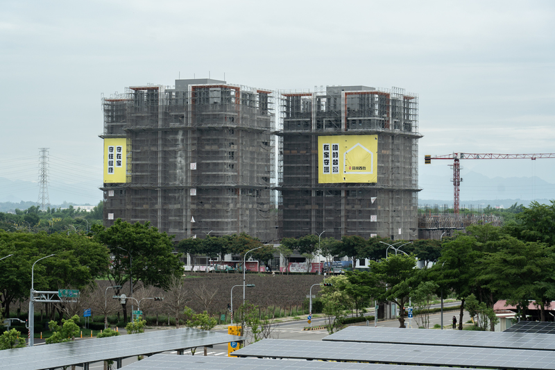 根據國泰房地產指數Q3報告顯示，本季房市表現偏熱，高雄、台南都呈現價量俱漲的狀況。（攝影／陳曉威）