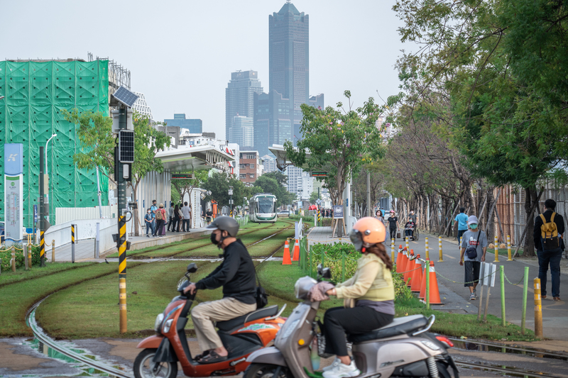 著眼於以減碳為目標的綠運輸，更可從城市區域規劃以及實際需求尋找合適的交通模式。（攝影／陳曉威）