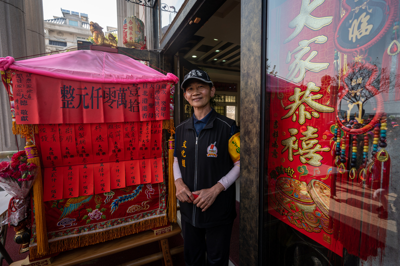 白沙屯、媽祖、勇兵、吳文翠