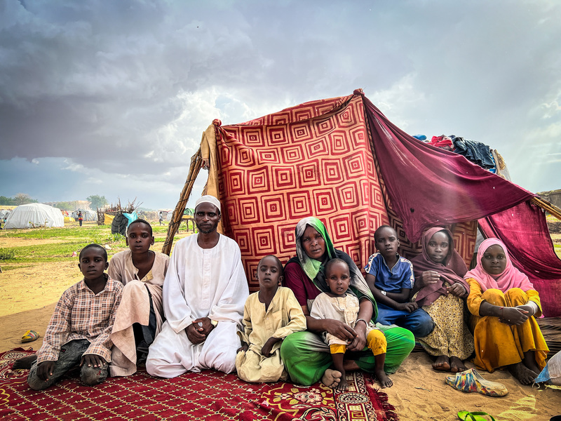 許多蘇丹難民表示，只因為馬薩利特族的身分就遭受武力攻擊。（攝影／Mohammad Ghannam；圖片提供／無國界醫生））