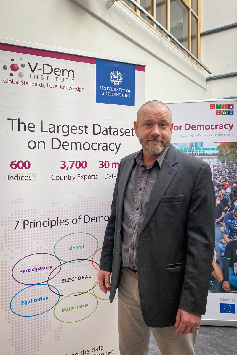 V-Dem、Staffan Lindberg、林德伯格、假訊息、民主