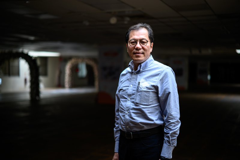 台北農產運銷股份有限公司總經理吳芳銘認為台灣的農產品缺乏一支「國家隊」行銷,建議由國家整合民間力量,透過教育與宣傳,推廣世界台灣農產品優勢,才能因應各項國際變化與挑戰。(攝影/黃世澤)