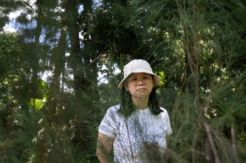 彰師大輔諮系友莊琇婷揭露，8年前遭系上教授王智弘藉職務之便性騷擾。當年的她擔心性平調查對學業造成壓力，如今決定說出來，不再只是當受害者。（攝影／楊子磊）