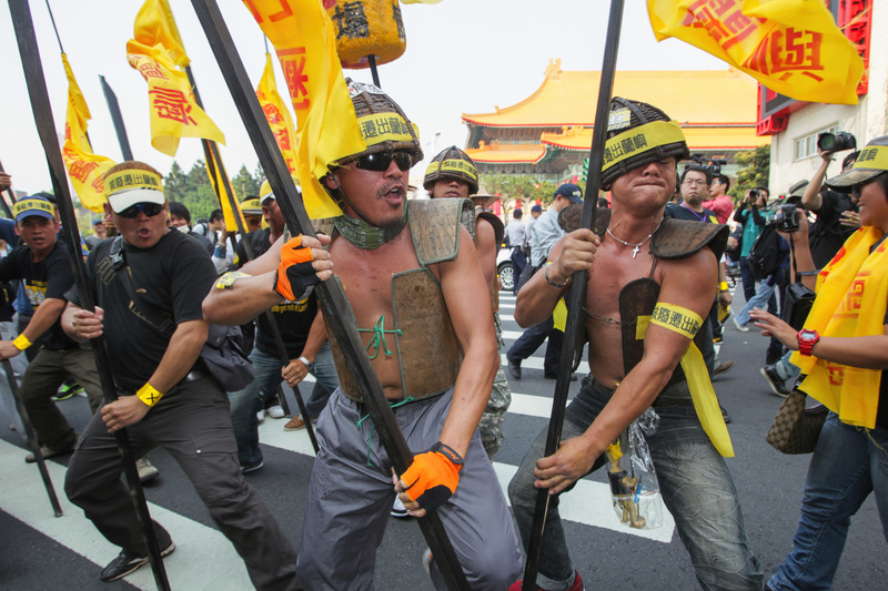 2013年3月,反核大遊行。(攝影/黃子明)