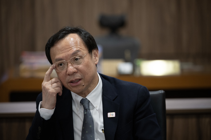 石崇良表示,在醫事司司長任內即有意盤點次專科人力,不過許多次專科同時有多個醫學會,盤點確實不易。(攝影/楊子磊)