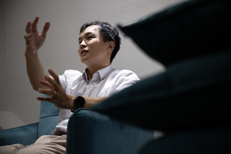 陳璿丞曾是台大醫學系畢業後首批直美醫師,當年決定一度驚動台大醫學院。(攝影/楊子磊)