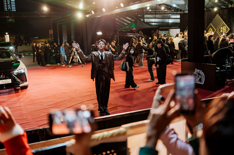 星光大道主持人之一的彭千祐。(攝影/鄭宇辰)