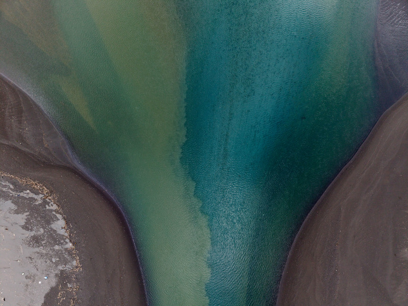 新城溪出海口，宜蘭縣，2025。（攝影／葉陶軒）