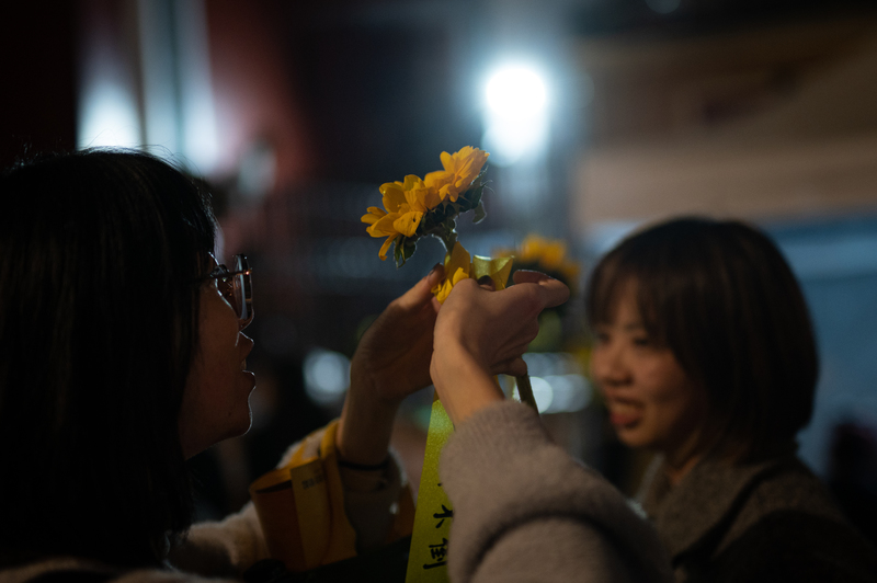 2024年3月18日，太陽花運動10週年晚會於立法院群賢樓旁舉行。（攝影／林彥廷／資料照片）