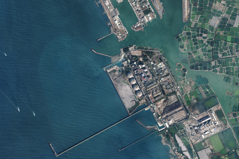 高雄興達港。（圖片提供／國家太空中心）