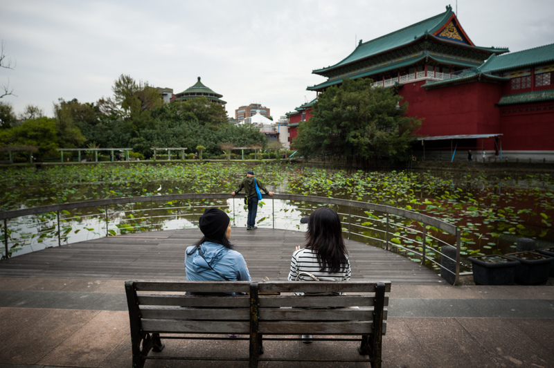 台北植物園在日治時期就已規劃為苗圃,周遭圍繞著建功神社(現為南海學園)、商品陳列館(現為國立歷史博物館)等公共建物。(攝影/黃世澤)